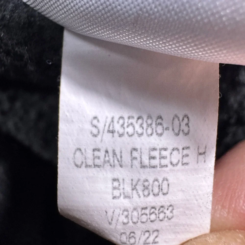 Banana Republic Clean Fleece Hoodie Sweatshirt‎ Black Mens Medium/Large